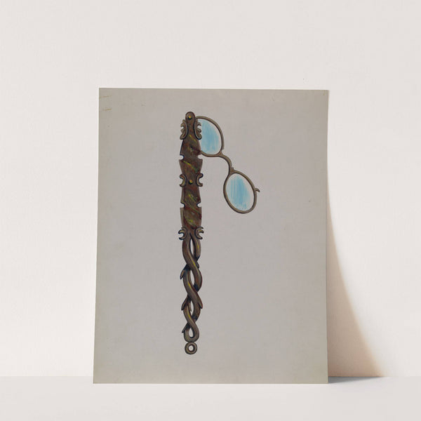 Tortoise Shell Lorgnette by Charles Enjoian