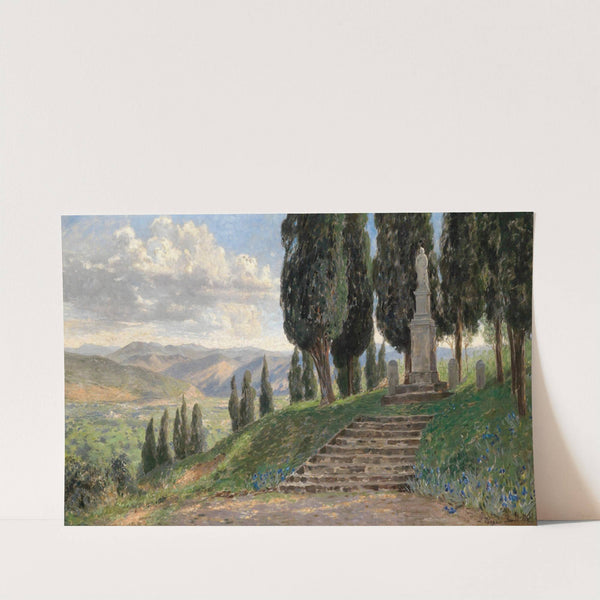 Toskanische Landschaft by Luise Begas-Parmentier