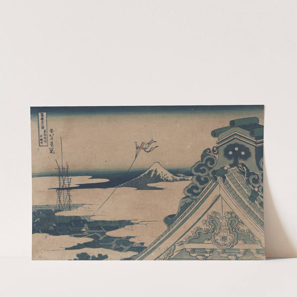 Tōto asakusa honganji by Katsushika Hokusai