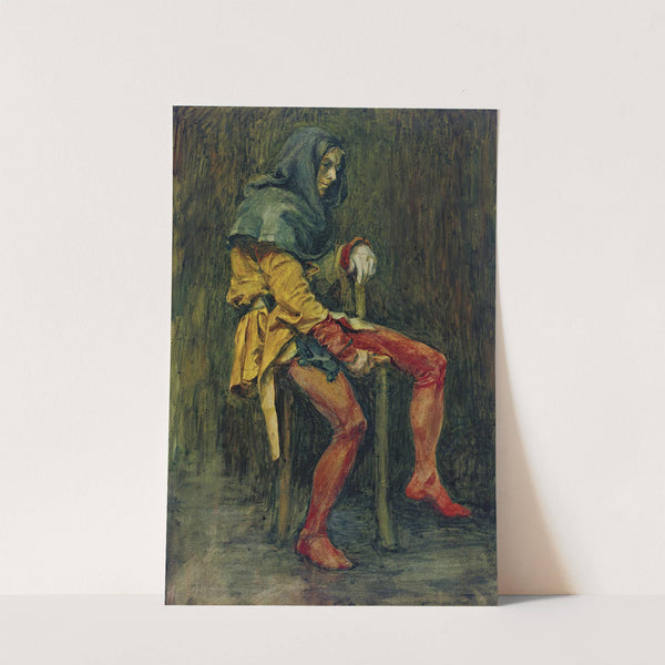 Touchstone, The Jester by John William Waterhouse