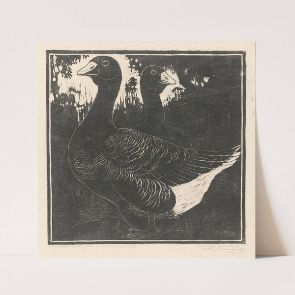 Toulouse ganzen (1892-1940) by Henri Verstijnen