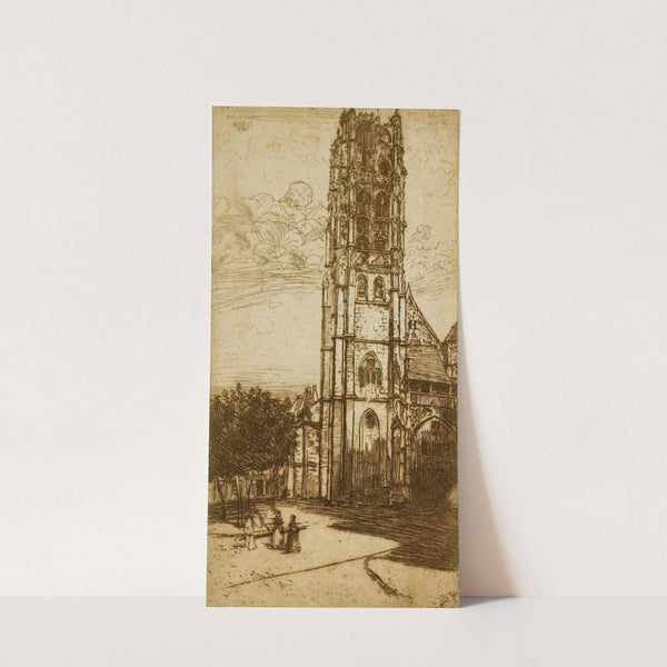 Tour St. Laurent, Rouen by Donald Shaw MacLaughlan