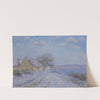 Tournedos-sur-Seine, neige, givre, soleil by Gustave Loiseau