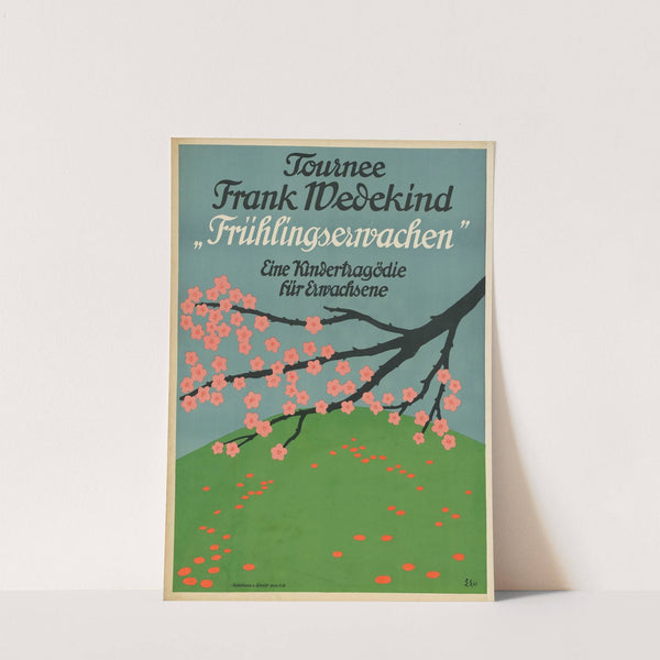 Tournee Frank Wedekind ‘Frühlingserwachen’. Eine Kindertragödie für Erwachsene (1903) by Edmund Edel