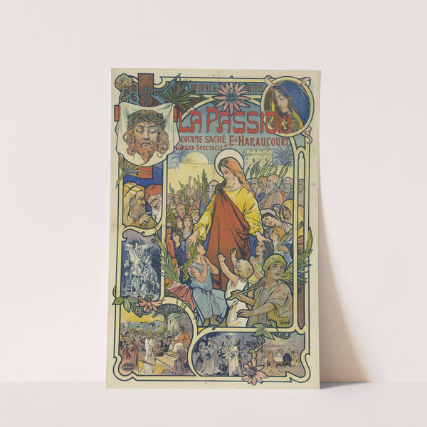 Tournée Patris. La Passion (1897) by Nicolas Tamagno