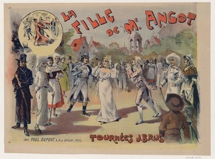 Tournées J. Brus. La Fille de Me Angot (1894)