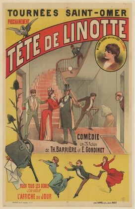 Tournées Saint-Omer. Prochainement Tête de linotte (1890)