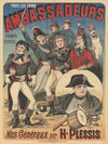 Tous les soirs. Ambassadeurs, Champs-Élysées. Nos généraux par H. Plessis (1882)