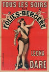 Tous Les Soirs Aux Folies-Bergere Leona Dare (1889)