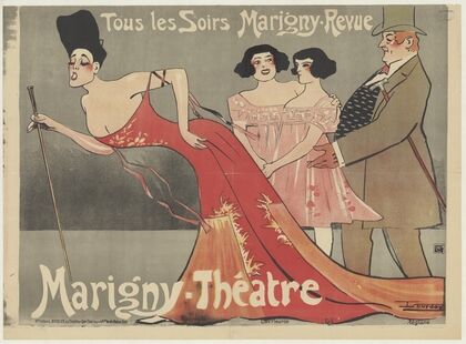 Tous les soirs Marigny-Revue. Marigny Théâtre (1906)