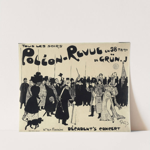Tous Les Soirs Poleon-Revue En 38 Ta Aux ,De Grun. J by Jules-Alexandre Grün