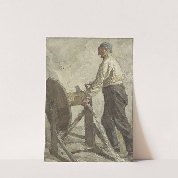 Touwslager by Jan Veth