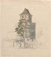 Tower of a Fortified House (recto)