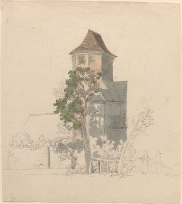 Tower of a Fortified House (recto)