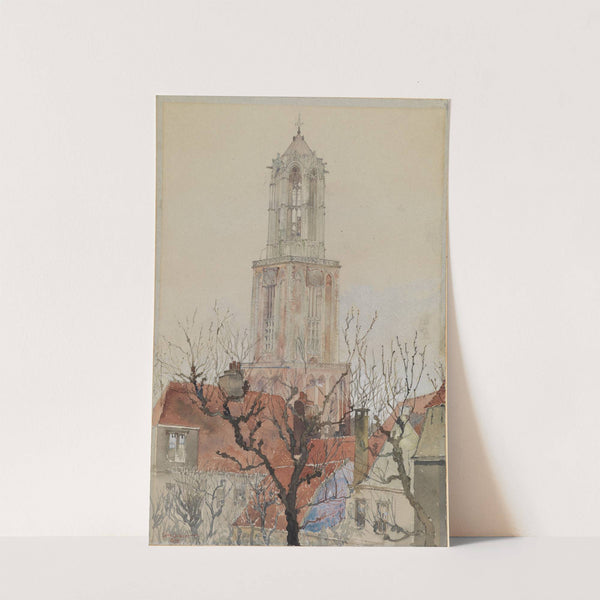 Tower of the Cathedral of Utrecht, Holland by Cass Gilbert