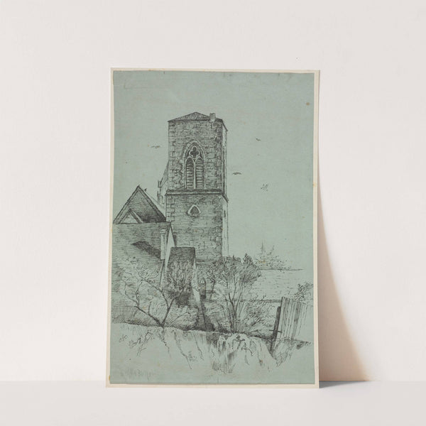 Tower of the Chimes, Old Trinity, Cleveland by Otto Henry Bacher