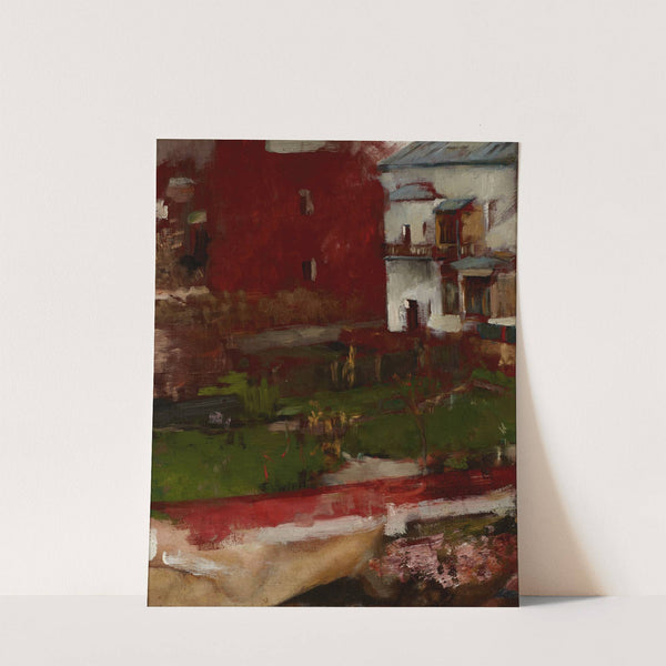 Town Buildings I by Olga Boznanska