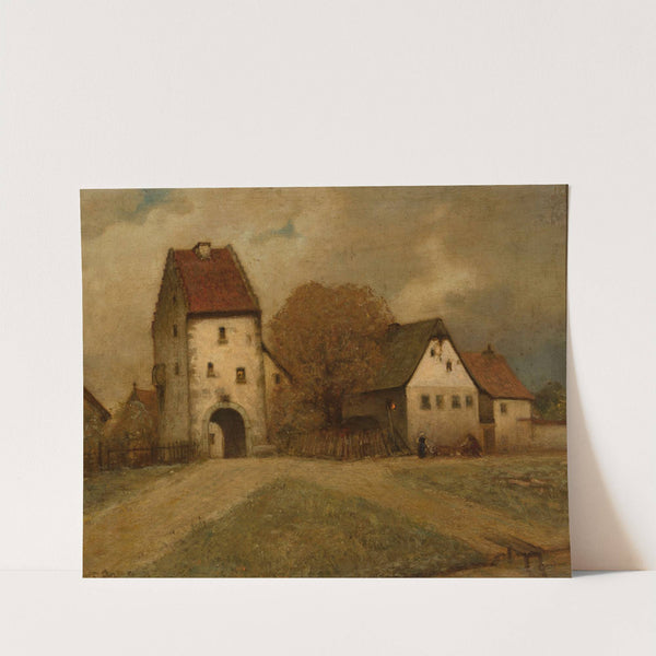 Town fragment by Curt Agthe