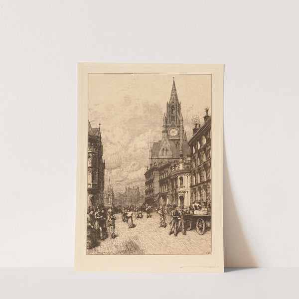 Town Hall, Manchester by Thomas Riley