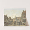 Town Square with Fair by Johannes Huibert Prins