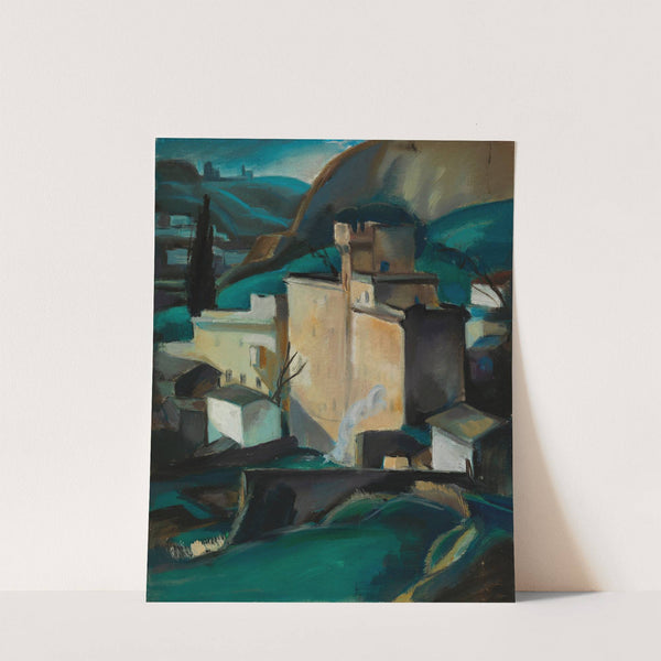 Townscape from Italy by Henry Ericsson