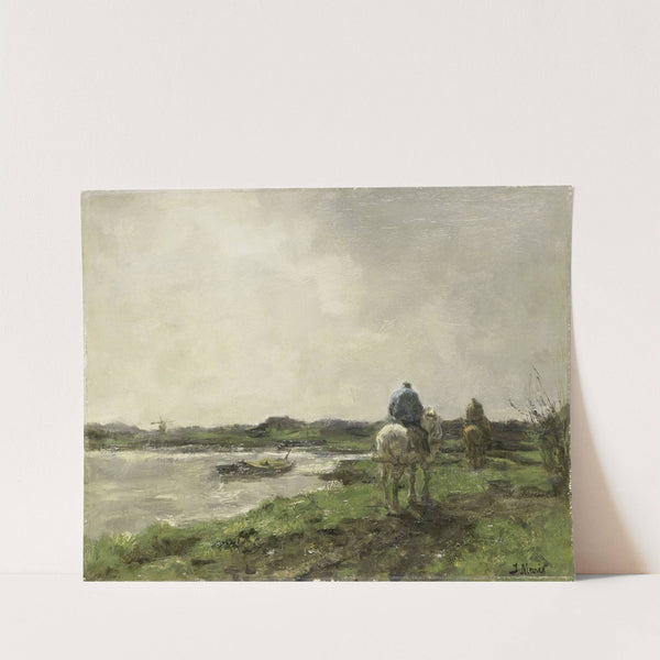 Towpath by Jacob Maris