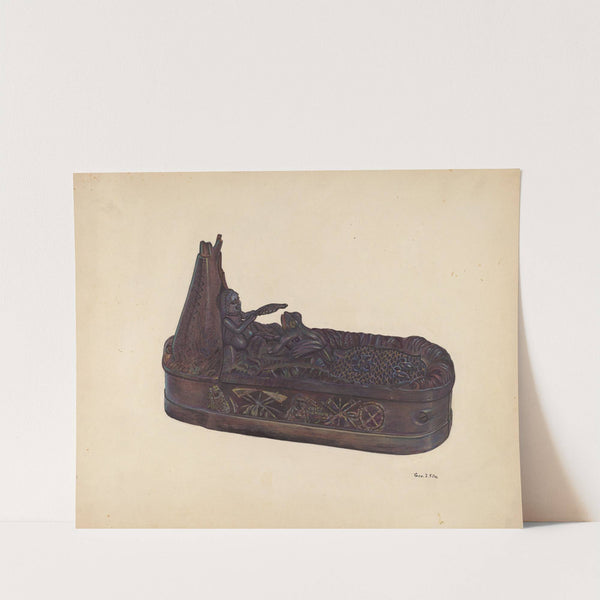 Toy Bank - Chief Big Moon by George File