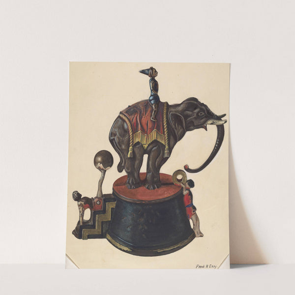 Toy Bank - Elephant by Frank Gray