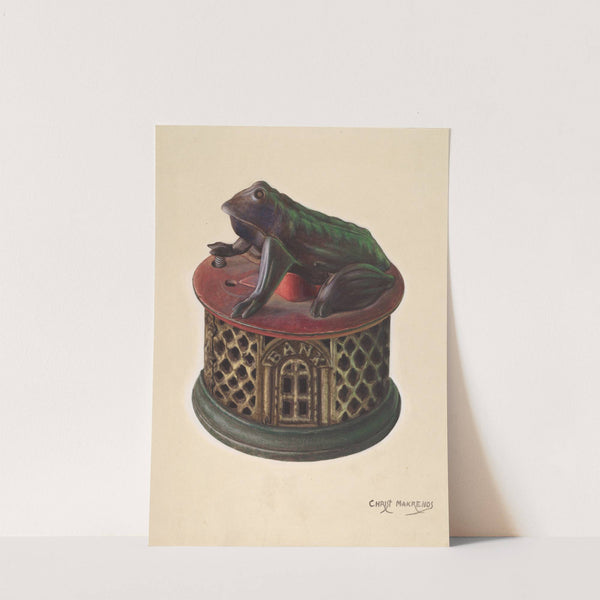 Toy Bank - Frog by Chris Makrenos