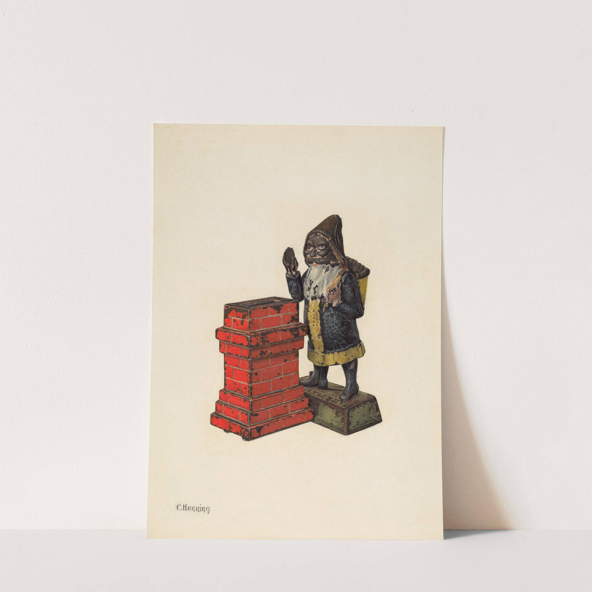 Toy Bank - Santa Claus by Charles Henning