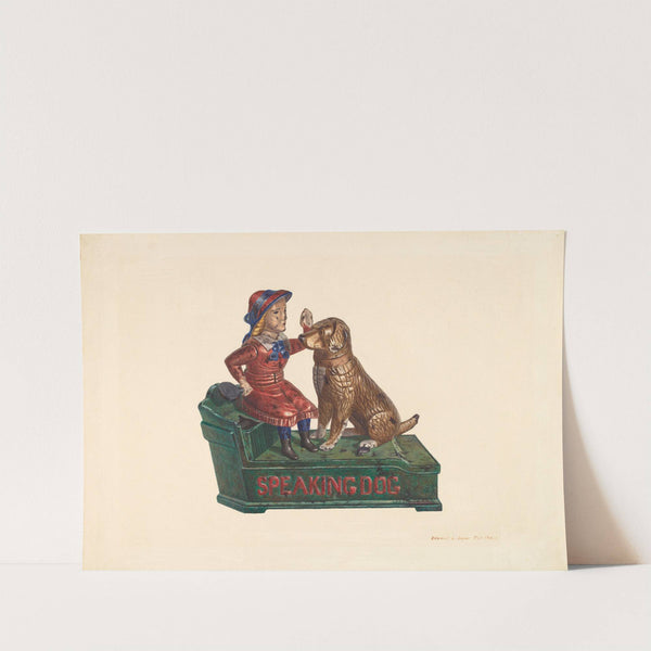 Toy Bank - Speaking Dog by Edward L. Loper