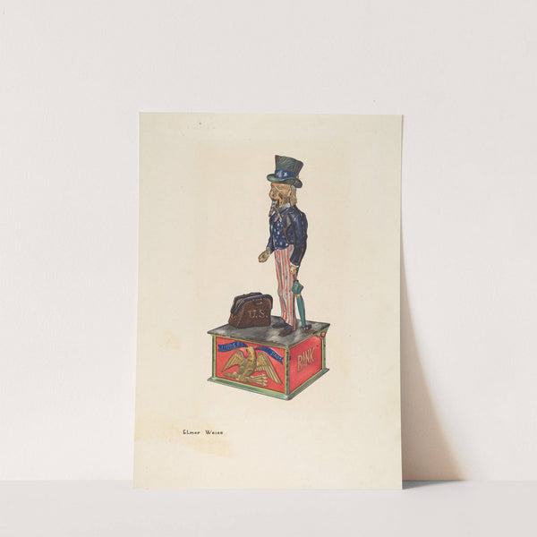 Toy Bank - Uncle Sam by Elmer Weise