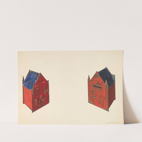 Toy Bank - Waste Not - Want Not by William O. Fletcher