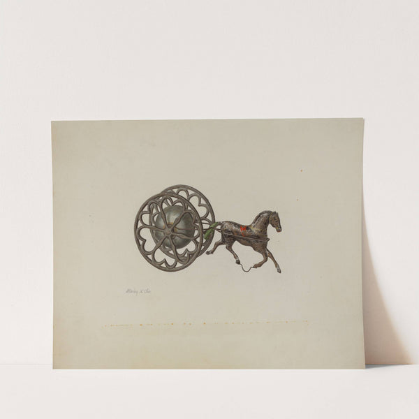 Toy Bell Cart by Stanley Chin