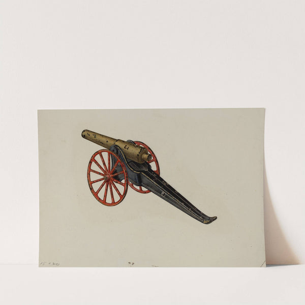 Toy Cannon by Charles Henning