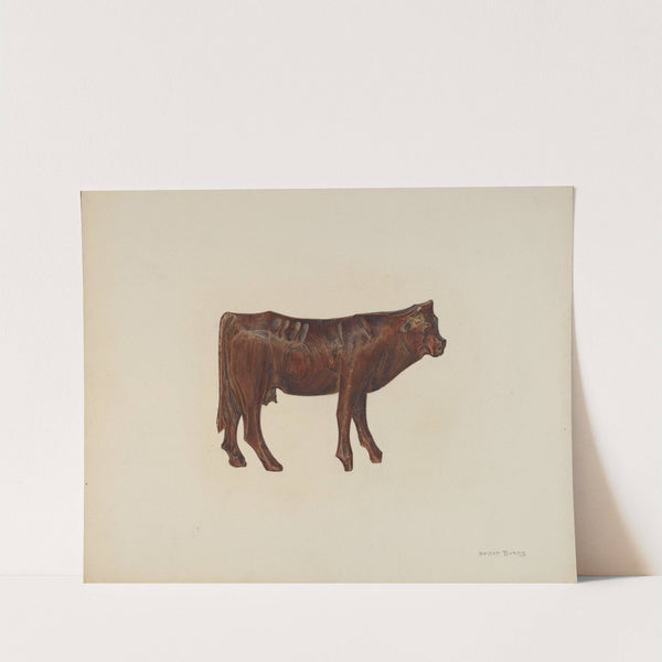Toy Cow (c. 1940) by Hester Duany
