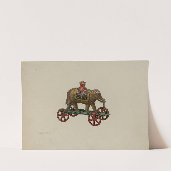 Toy Elephant by Stanley Chin