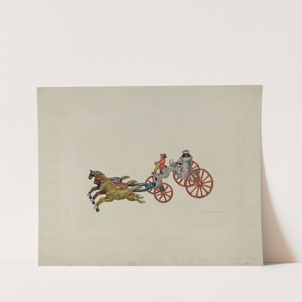 Toy Fire Engine by William Spiecker