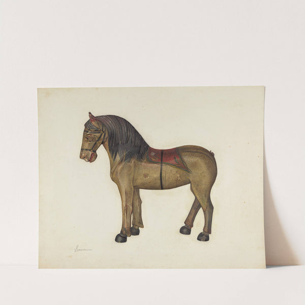 Toy Horse by Selma Sandler