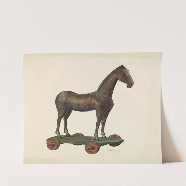 Toy Horse by Charlotte Angus