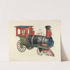 Toy Locomotive by Charles Henning