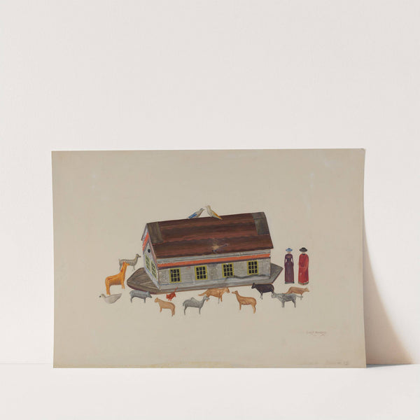 Toy Noah's Ark by Chris Makrenos