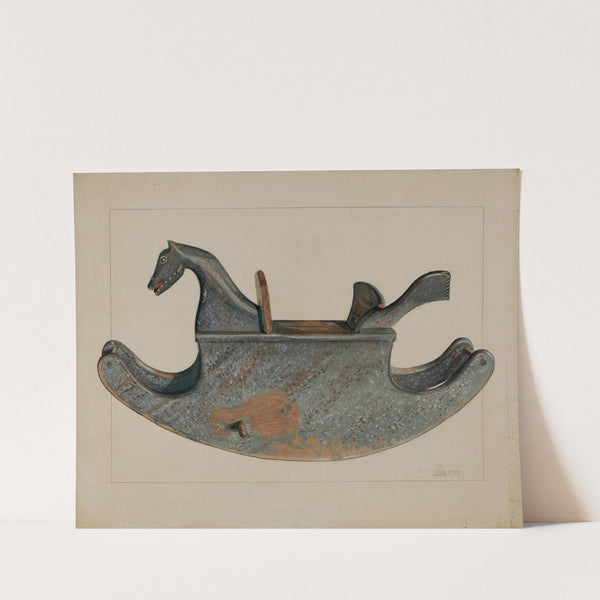 Toy Rocking Horse by John Fisk