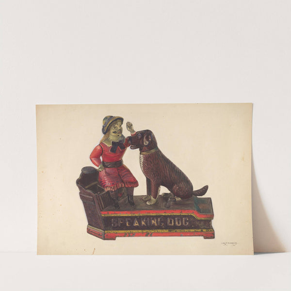 Toy - Speaking Dog Bank by Chris Makrenos