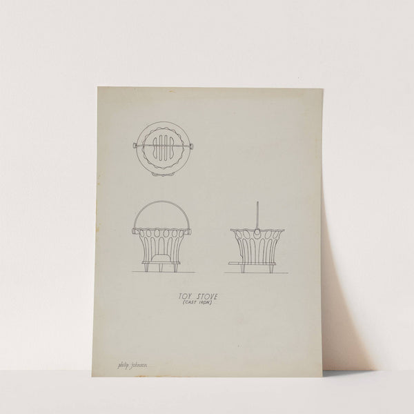 Toy Stove by Philip Johnson