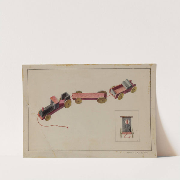 Toy Train by Francis Law Durand