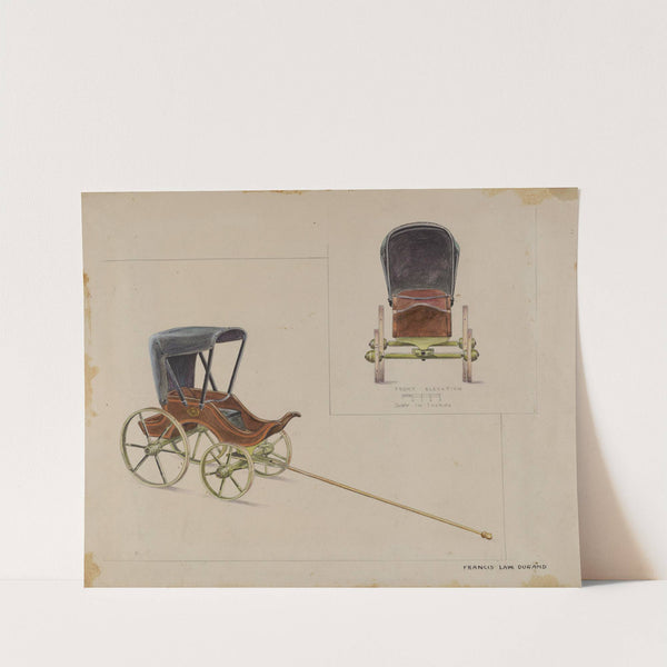 Toy Wagon by Francis Law Durand