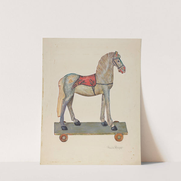 Toy Wooden Horse by David Ramage