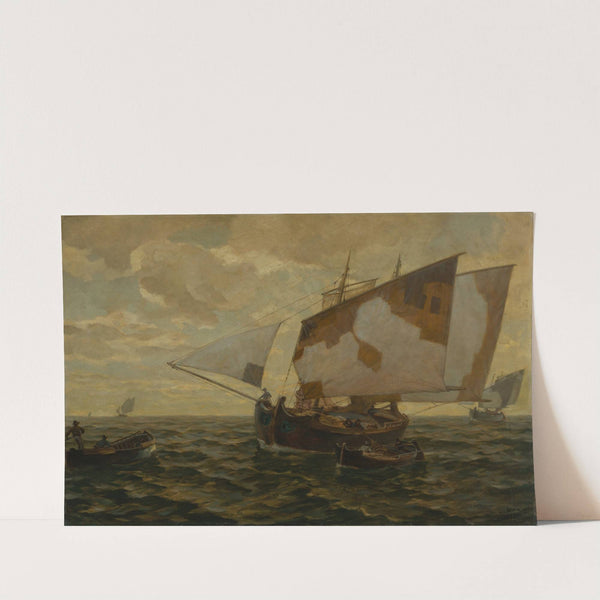 Trabaccolo by Ludwig Dill