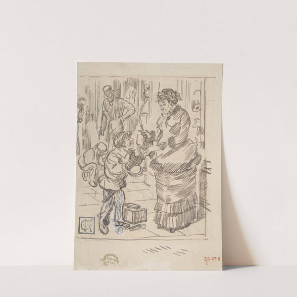 Tract Distributor by Charles Samuel Keene